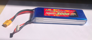 BATERIA LIPO 3000MAH 3S GENS ACE image 3