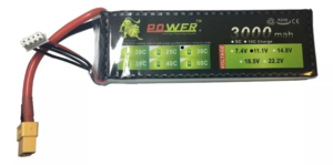 BATERIA LIPO 3000MAH 3S LION POWER