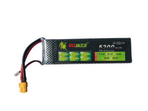 BATERIA LIPO 5200MAH 2S LION POWER
