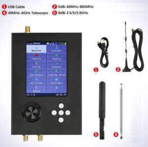 HackRF One R9 com display image 13