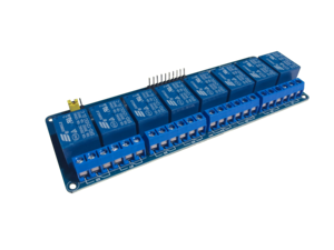 RELE 8 CANAIS 12V 10A COM OPTOACOPLADOR image 6